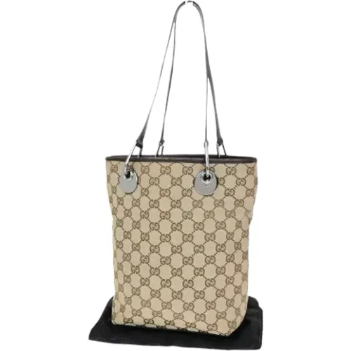 Pre-owned Canvas gucci-bags , female, Sizes: ONE SIZE - Gucci Vintage - Modalova