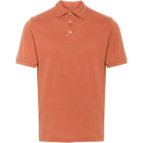 Slim Fit Cotton Polo Shirt , male, Sizes: 3XL, 2XL, L, 4XL - Fedeli - Modalova
