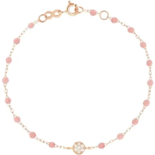 Roségoldenes Harzarmband mit Diamant - Gigi Clozeau - Modalova