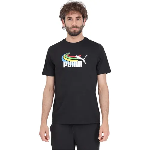 T-Shirts , Herren, Größe: S - Puma - Modalova