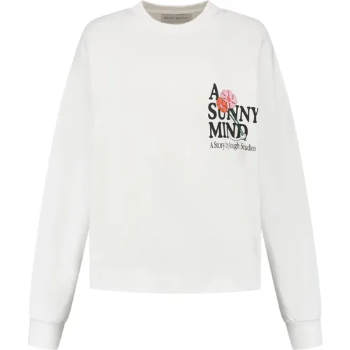 Sunny Mind-Sweatshirt , Damen, Größe: M - Rough Studios - Modalova