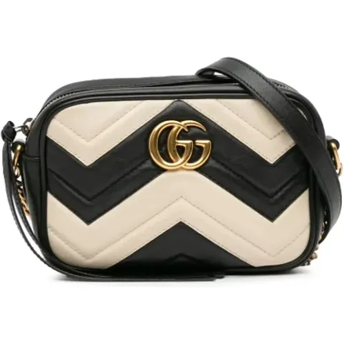 Pre-owned Leather crossbody-bags , female, Sizes: ONE SIZE - Gucci Vintage - Modalova