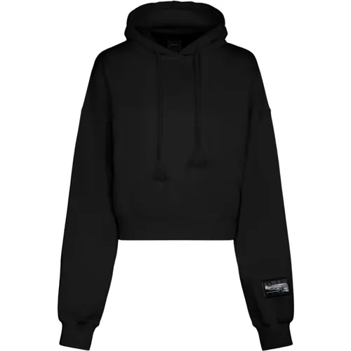 Cropped Hoodie , Damen, Größe: S - F**k - Modalova