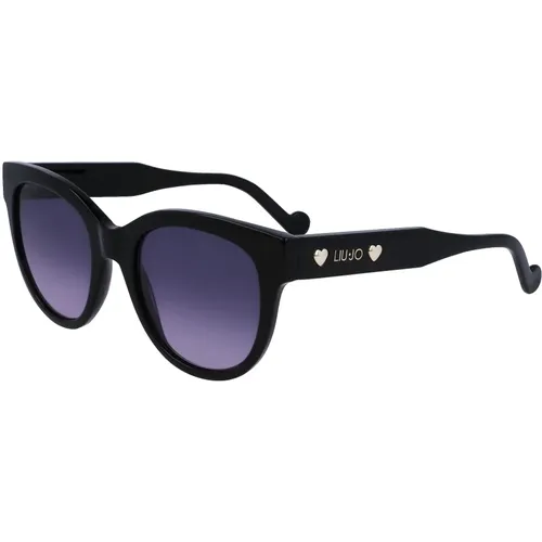 Round Sunglasses with Acetate Frame , unisex, Sizes: ONE SIZE - Liu Jo - Modalova