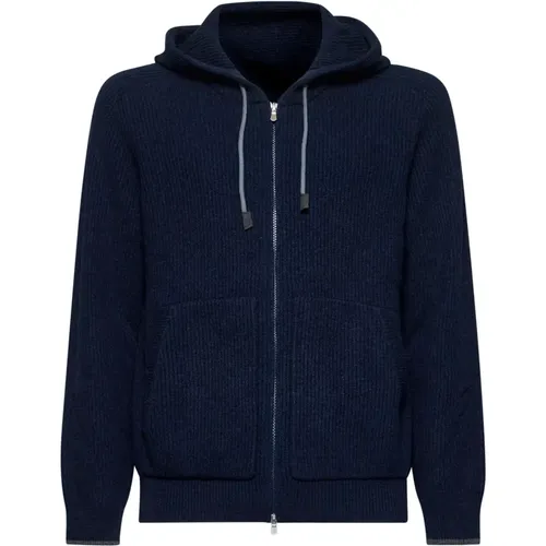 Blaue Pullover für Männer D4.0 - D4.0 - Modalova