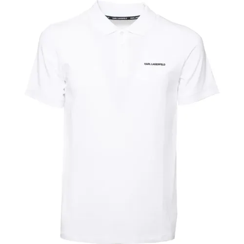 Logo Polo T-Shirt , male, Sizes: XL, 2XL, S - Karl Lagerfeld - Modalova