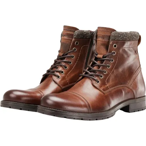 Marly Lace-up Boots , male, Sizes: 7 UK, 6 UK - jack & jones - Modalova