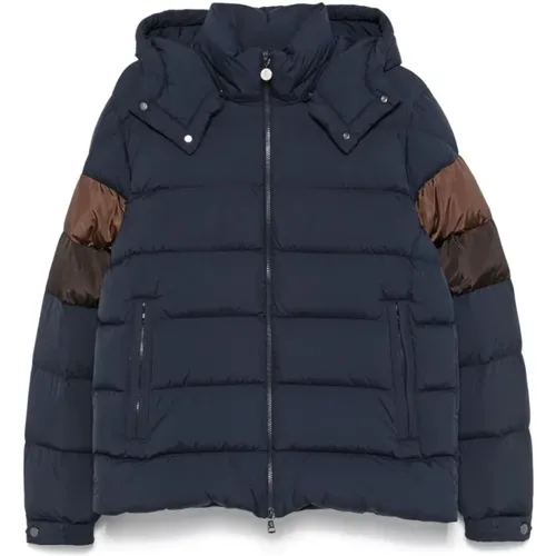 Quilted Goose Down Jacket , male, Sizes: M, XL, L, S - Moncler - Modalova