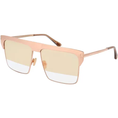 Stilvolle West Sonnenbrille für den Sommer - Tom Ford - Modalova