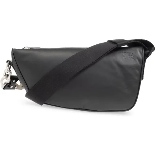 ‘Shield’ shoulder bag , male, Sizes: ONE SIZE - Burberry - Modalova