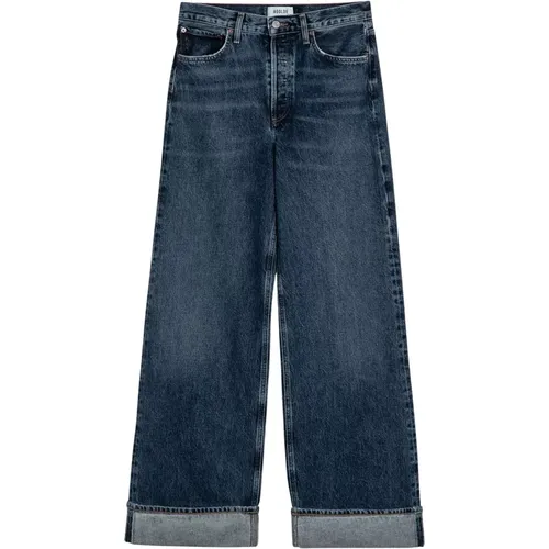 Palazzo Style Jeans , Damen, Größe: W26 - Agolde - Modalova