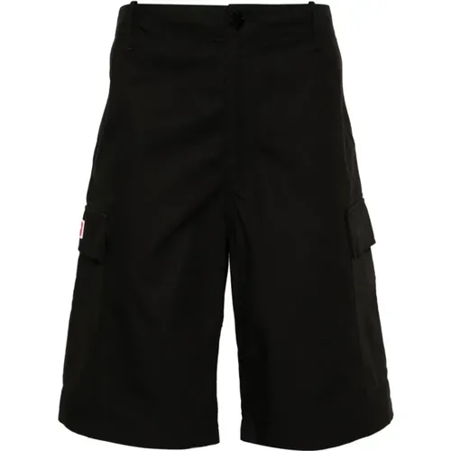 Schwarze Streetwear Cargo Shorts , Herren, Größe: L - Kenzo - Modalova
