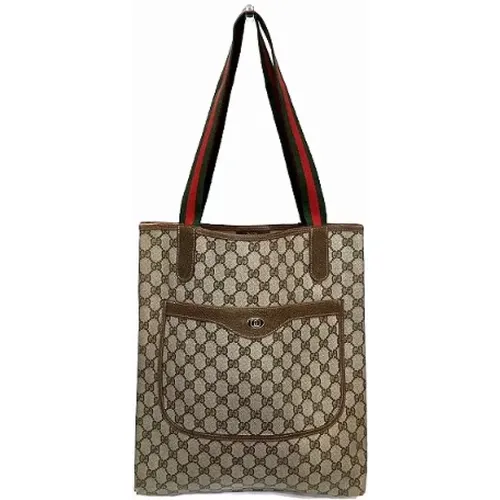 Pre-owned Canvas gucci-bags , female, Sizes: ONE SIZE - Gucci Vintage - Modalova