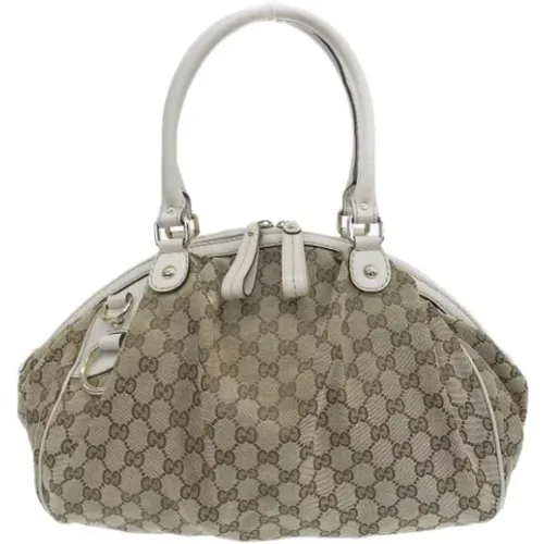 Pre-owned Canvas Gucci bag , female, Sizes: ONE SIZE - Gucci Vintage - Modalova