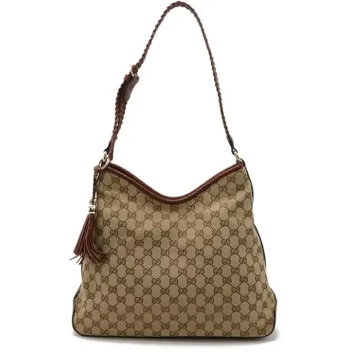 Pre-owned Canvas gucci-bags , female, Sizes: ONE SIZE - Gucci Vintage - Modalova