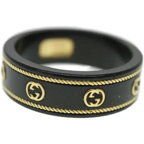 Pre-owned Metal rings , female, Sizes: ONE SIZE - Gucci Vintage - Modalova