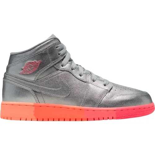 Limitierte Auflage Air Jordan 1 Mid , Damen, Größe: 38 EU - Nike - Modalova