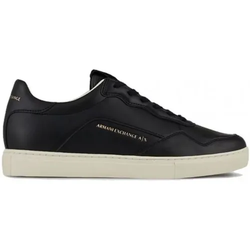 Leather Sneakers Xux078 Xu235 , male, Sizes: 11 UK - Armani Exchange - Modalova