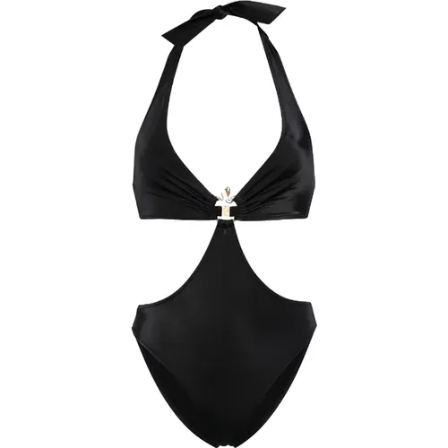 Eleganter Schwarzer Badeanzug , Damen, Größe: S - Just Cavalli - Modalova