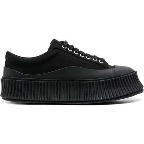 Leather Sneakers for Women , female, Sizes: 5 UK, 7 UK, 4 UK, 6 UK - Jil Sander - Modalova