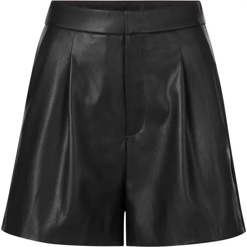 Kunstleder Shorts , Damen, Größe: L - RICH & ROYAL - Modalova