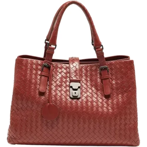 Pre-owned Leather totes , female, Sizes: ONE SIZE - Bottega Veneta Vintage - Modalova