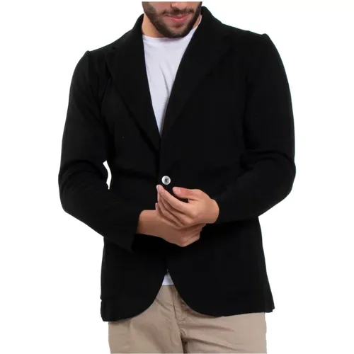 Cotton Knit Jacket , male, Sizes: XL, S - Lardini - Modalova
