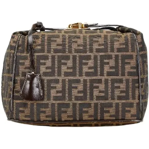 Pre-owned Canvas handbags , female, Sizes: ONE SIZE - Fendi Vintage - Modalova