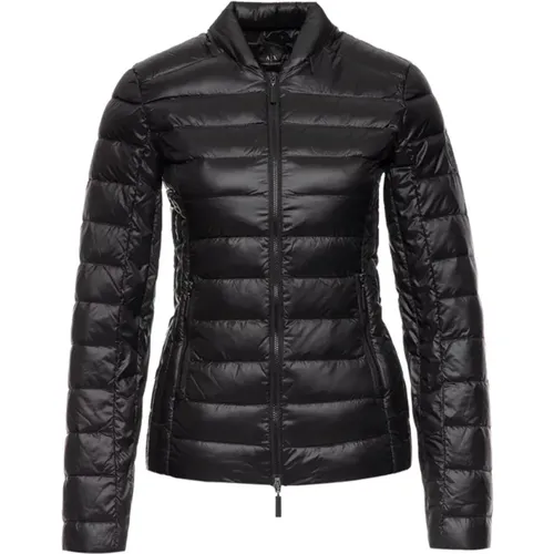 Schwarze Mäntel für Männer , Damen, Größe: XS - Armani Exchange - Modalova