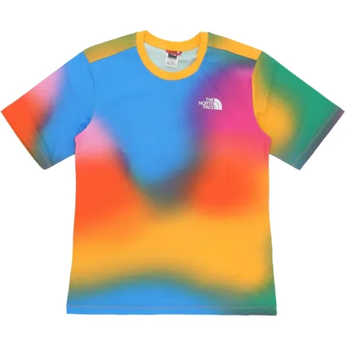 Simple Dome Tee Multi T-Shirt , female, Sizes: S, M - The North Face - Modalova