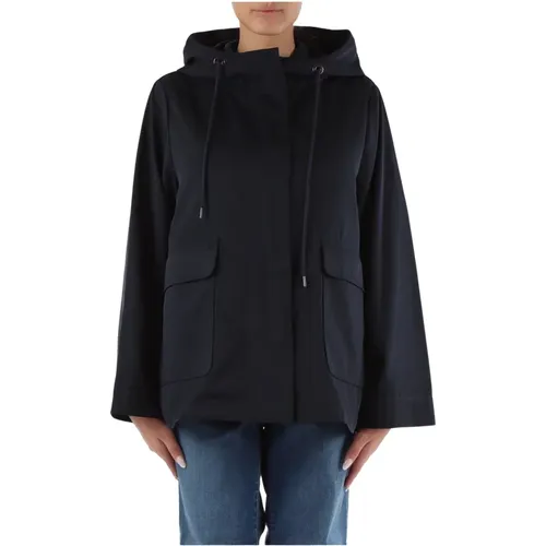 Removable Inner Vest Jacket with Hood , female, Sizes: L, XL - Elena Mirò - Modalova