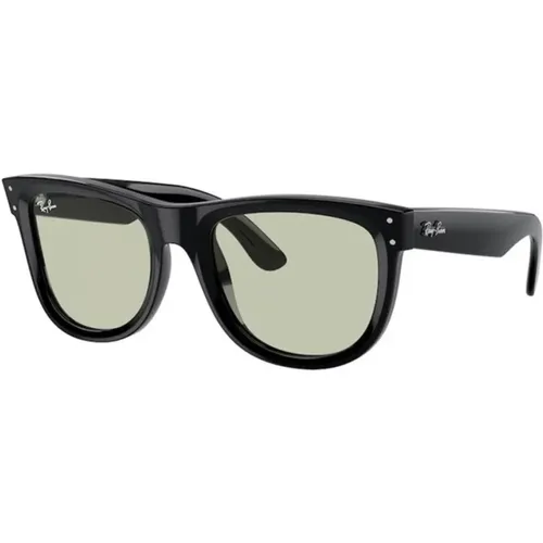 Klassische Wayfarer Sonnenbrille Grüne Gläser , unisex, Größe: 50 MM - Ray-Ban - Modalova