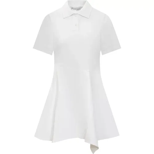 Asymmetric Polo Dress , female, Sizes: S, M, XS - JW Anderson - Modalova