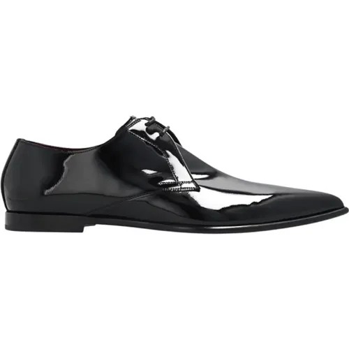 Achille Derby Schuhe , Herren, Größe: 41 EU - Dolce & Gabbana - Modalova