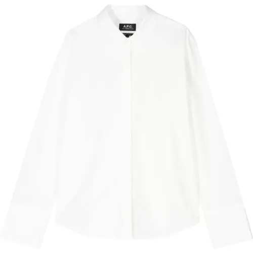 Weiße Damenhemden , Damen, Größe: XS - A.p.c. - Modalova