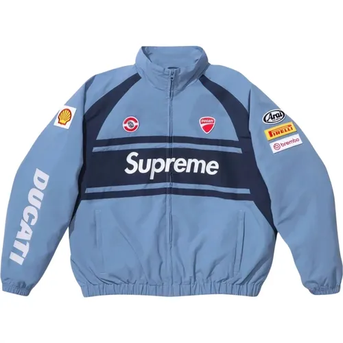 Limitierte Auflage Track Jacket Hellblau - Supreme - Modalova