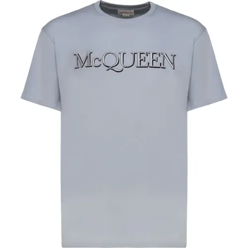 Cotton T-Shirt for Men , male, Sizes: XL, S, L, M - alexander mcqueen - Modalova