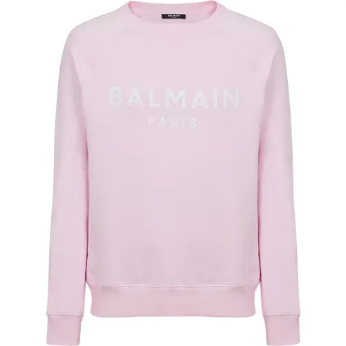 Paris bedruckter Sweatshirt Balmain - Balmain - Modalova