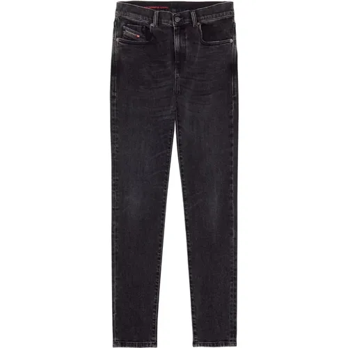 Slim-fit Dunkelgraue Jeans - 2019 , Herren, Größe: W40 L32 - Diesel - Modalova