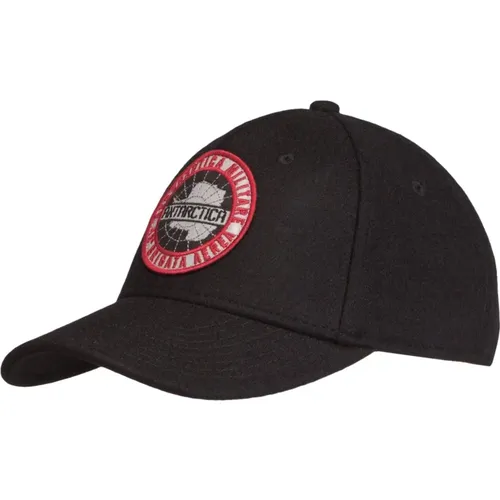 Men`s Wool Hat with Logo, , male, Sizes: ONE SIZE - aeronautica militare - Modalova