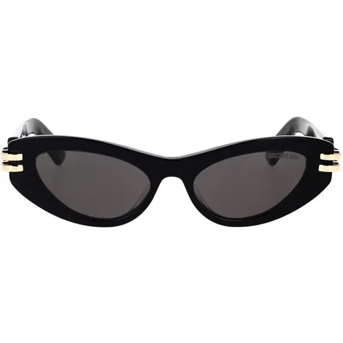 Iconic Low Butterfly Sunglasses with Grey Lenses , unisex, Sizes: 50 MM - Dior - Modalova