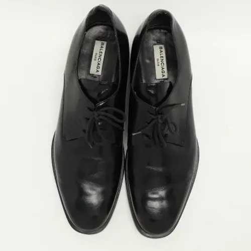 Pre-owned Leather flats , male, Sizes: 10 UK - Balenciaga Vintage - Modalova