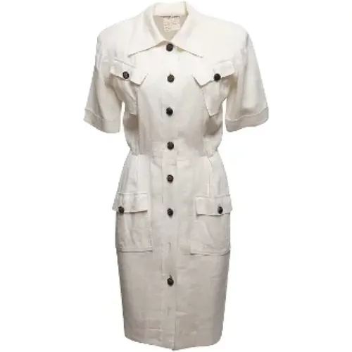 Pre-owned Leinen dresses - Yves Saint Laurent Vintage - Modalova