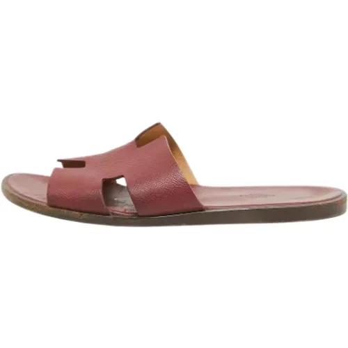 Pre-owned Leder sandals - Hermès Vintage - Modalova