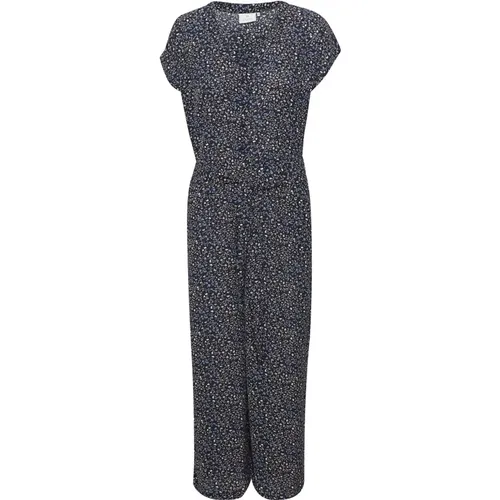 Jumpsuit Pants Midnight Marine , female, Sizes: 2XL, XL, XS, L, S, 3XL, M - Kaffe - Modalova