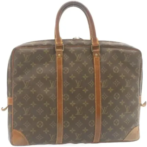 Khaki Nylon Cosmetic Bag by Prada , female, Sizes: ONE SIZE - Louis Vuitton Vintage - Modalova