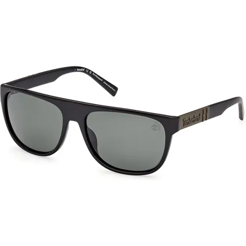 Schwarz Polarisierte Grüne Sonnenbrille - Timberland - Modalova