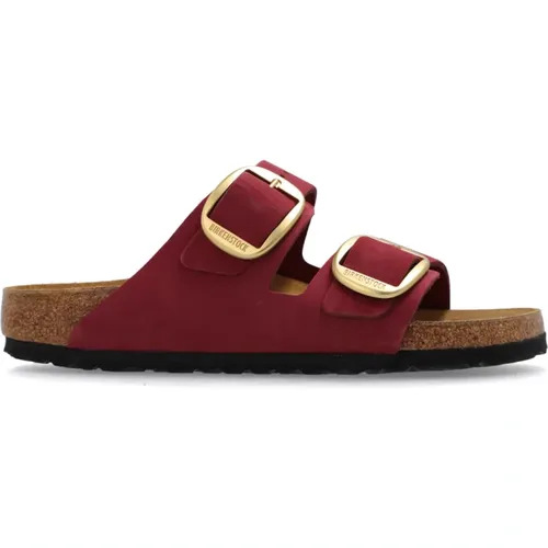 Arizona Big Buckle' Slides , Damen, Größe: 39 EU - Birkenstock - Modalova