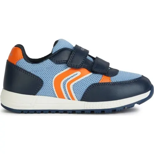 Blau Orange Kinder Sneakers Geox - Geox - Modalova