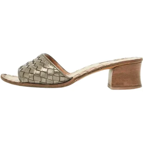 Pre-owned Stoff sandals , Damen, Größe: 37 1/2 EU - Bottega Veneta Vintage - Modalova